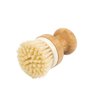 Escova de limpeza redonda com pega de bambu - Oikos - 2
