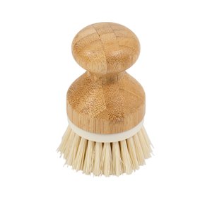 Escova de limpeza redonda com pega de bambu - Oikos