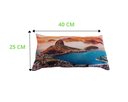 Ver imagem 2 de Almofada Travesseiro Retangular Viagem Rio de Janeiro Pão de açucar 25X40