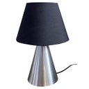 Ver imagem 4 de Kit 2 Abajur Luminaria de Mesa Clássico Elegante Cone Decoração Iluminação Casa e Sala, Quarto