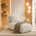 Ver imagem 1 de Poltrona Modulada Organic 90cm Madrid Yescasa