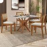 Conjunto Mesa Donna com 4 Cadeiras Rainha - Nesher - 1