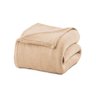 Cobertor Queen Manta Microfibra Antialérgico 2,2x2,4m Bege - Camesa 93136-Bge - 1