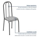 Ver imagem 6 de Kit 6 Cadeiras para Sala de Jantar Leticia