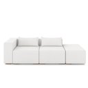 Ver imagem 7 de Sofá Versátil Sala de Estar Atlanta 298cm Modulado Bouclê Branco G52 - Gran Belo