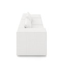 Ver imagem 6 de Sofá Versátil Sala de Estar Atlanta 298cm Modulado Bouclê Branco G52 - Gran Belo