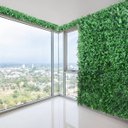 Ver mais imagens de 16 Placas Artificiais de Samambaia Decorativa Folhagem Realista Parede Verde Muro Inglês Permanente