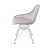 Cadeira Base Metal Kaila Or Design - 2