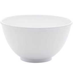 Bowl de Melamina 12x6,5cm Branco Basic Lyor Cumbuca Tigela para Fruta Sobremesa Cereais Ingredientes - 1