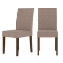 Ver imagem 3 de Conjunto Sala de Jantar Retangular Mesa Kate 120cm e 04 Cadeiras Jade Poliman Móveis