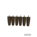 Ver imagem 4 de Kit 24 Pés para Cama Box Cônicos Metalizado com 12 Cm de Altura