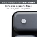 Ver imagem 7 de Faqueiro Inox Rose Suporte Talheres 29cm 25 Peças