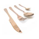 Ver imagem 4 de Faqueiro Inox Rose Suporte Talheres 29cm 25 Peças