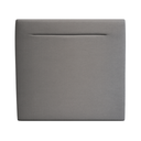 Ver imagem 4 de Cabeceira Estofada Suede Cama Solteiro Moderna 90cm Cinza