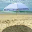 Ver imagem 1 de Guarda-sol Premium Zaka Alumínio 2.0 Metros Branco Reforçado