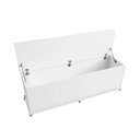 Ver imagem 3 de Organizador de Sapatos Baú Banco Luca - Branco