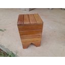 Ver imagem 3 de Banco de Madeira para Manicuri Pedicuri