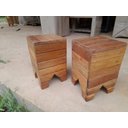 Ver imagem 5 de Banco de Madeira para Manicuri Pedicuri