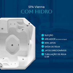 Spa Quadrado Vienna com Hidro - 4