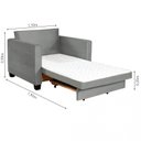 Ver imagem 4 de Sofá Cama 1 Lugar Leon 