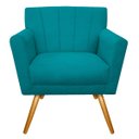 Ver imagem 3 de Kit Diva Recamier Vanessa 160cm Lado Esquerdo e 02 Poltronas Laura Suede - Doce Sonho Móveis RECAMIE