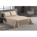 Ver imagem 1 de Cobre Leito para Cama Casal Padrão 4 Peças Matelado Avelã