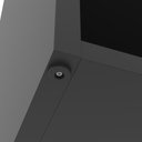 Ver imagem 7 de Conjunto de Escritório 2 Peças Smart Office Livreiro e Aparador Buffet - Preto e Cedro