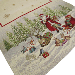 Caminho de mesa Papai Noel Portocale Home 196745x140 - 4