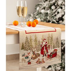 Caminho de mesa Papai Noel Portocale Home 196745x140