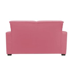 Sofá Namoradeira Pequeno 2 Lugares Imperial Suede:rosa - 4