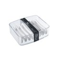 Ver imagem 1 de Saboneteira Splash - Coza 9,2 x 8 x 3 cm - Cristal Coza
