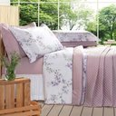Ver imagem 1 de Jogo de Cama Casal 400 Fios Urban Garden Florís - Plumasul Estampado