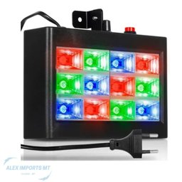 Jogo Luz Kit Iluminação Festa Total 9x1 Laser Fumaça Strobo - 3