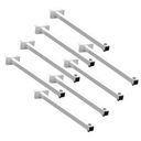 Ver imagem 1 de 8 Suportes Refletor Fachada Banner Braço 100 Cm 08 Cjt - Branco