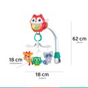 Ver imagem 4 de Brinquedo Para Berço Bebê Móbile Musical Canção de Ninar 3em1 Berço Carrinho e Mesa WinFun