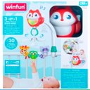 Ver imagem 5 de Brinquedo Para Berço Bebê Móbile Musical Canção de Ninar 3em1 Berço Carrinho e Mesa WinFun