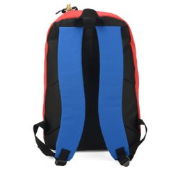 Mochila Costas Mulher Maravilha Juvenil Escolar:Vermelha - 3