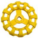 Ver imagem 2 de Volante Amarelo Deca Registro Gaveta Bruto 1502B Fase Ii - 1"- 4464052