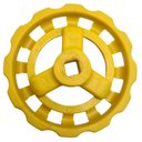 Ver imagem 4 de Volante Amarelo Deca Registro Gaveta Bruto 1502B Fase Ii - 1"- 4464052