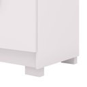 Ver imagem 6 de Cômoda Sapateira Branca Grande Reforçada Espaçosa com 5 Gavetas 2 Porta Us