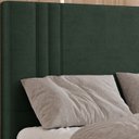 Ver imagem 6 de Cabeceira Casal 138 cm London Veludo Verde Soon