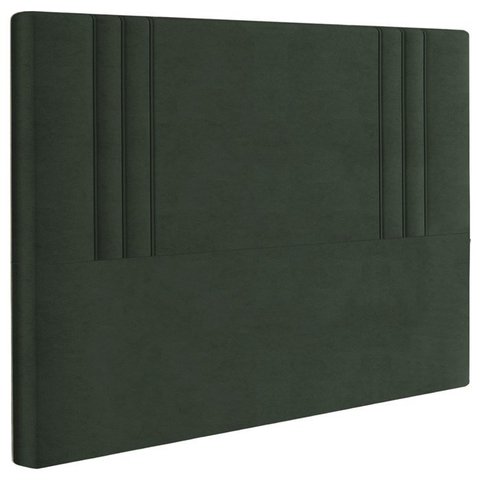 Cabeceira Casal 138 cm London Veludo Verde Soon