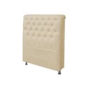 Ver imagem 1 de Cabeceira Dama 1,40 Cm Para Cama Box Casal Corino Bege