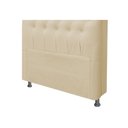 Ver imagem 2 de Cabeceira Dama 1,40 Cm Para Cama Box Casal Corino Bege