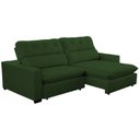 Ver imagem 5 de Sofa Retratil Reclinavel 2 Lugares 240cm Veludo Andreia