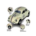 Ver imagem 4 de Super Carrinho Fusca Ferro Fricção Metal Miniatura Brinquedo 53