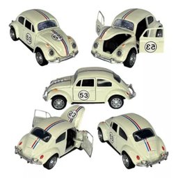 Super Carrinho Fusca Ferro Fricção Metal Miniatura Brinquedo 53 - 5