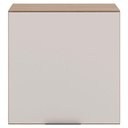 Ver imagem 1 de Armário Aéreo 58cm Etna Carvalho Oak Off White - Poliman