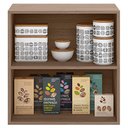 Ver imagem 3 de Armário Aéreo 58cm Etna Carvalho Oak Off White - Poliman