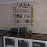 Kit 03 Suportes Arnad - Dourado - 3